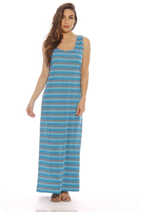 Just Love - Plus Size Summer Dresses / Maxi Dress (Turquoise, 1X ...