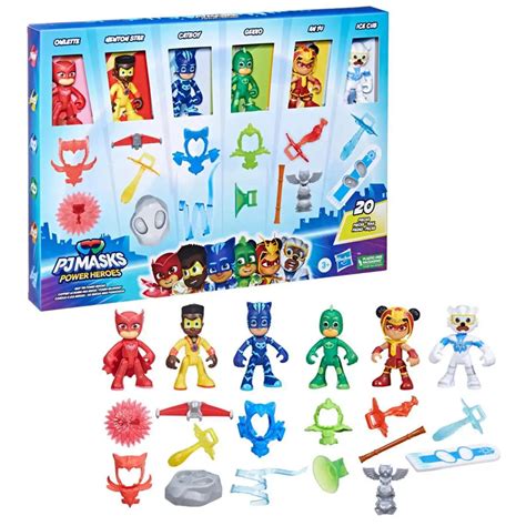 PJ Masks Power Heroes Meet the Power Heroes 2.5 FIgure Set Hasbro - ToyWiz