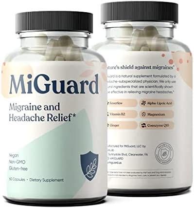 MiGuard Headache and Migraine Relief Supplements — Drug Free Migraine ...