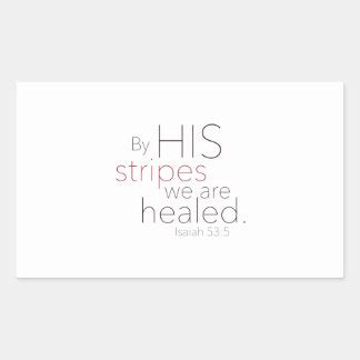 By His Stripes We Are Healed Gifts - T-Shirts, Art, Posters & Other Gift Ideas | Zazzle