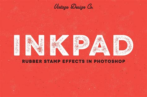 InkPad Rubber Stamp Effects - Design Cuts