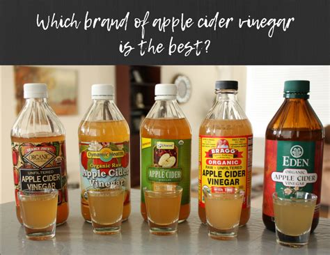 Which Brand of Apple Cider Vinegar Should I Buy? - Delishably