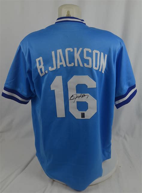 Lot Detail - Bo Jackson Autographed Kansas City Royals Jersey