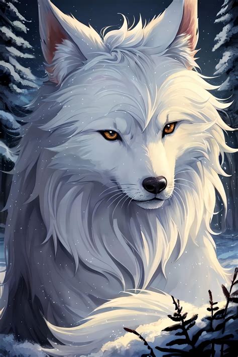 Snow Fox by AI-SamaMJ on DeviantArt