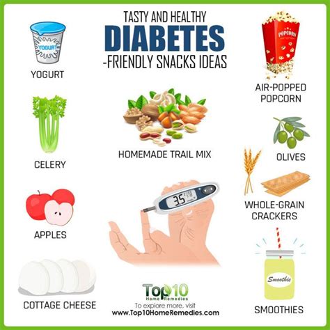 10 Tasty and Healthy Diabetes-Friendly Snack Ideas | Top 10 Home Remedies