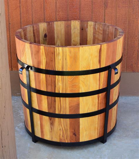 The Half Barrel Planters, Built to Last Decades | Forever Redwood