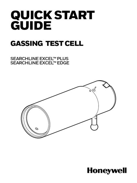 Honeywell Gas Test Cell Quick Start | PDF | Natural Gas | Calibration