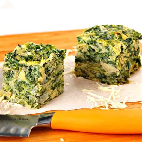 Spinach Artichoke Squares Recipe - Kudos Kitchen by Renee