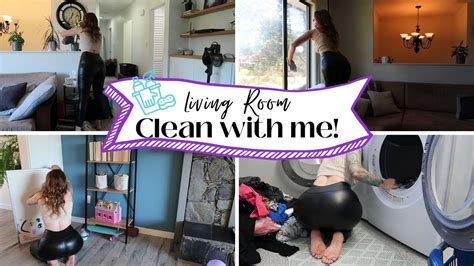 *NEW* LIVING ROOM CLEANING MOTIVATION | CLEAN WITH ME! - YouTube