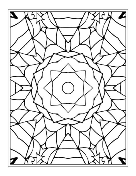 Premium Vector | Mandala coloring pages