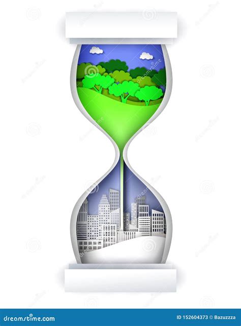 Environmental Pollution, Ecology Concept, Vector Paper Cut Illustration Stock Vector ...