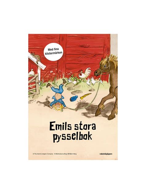 Activity Book Emil in Lönneberga Large - Astrid Lindgren