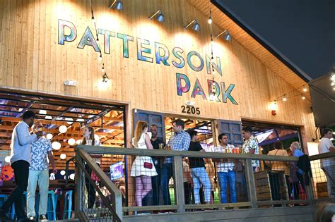 Houston’s Newest Patio Bar Patterson Park Offers Picturesque Views and Hard-to-Beat Specials ...