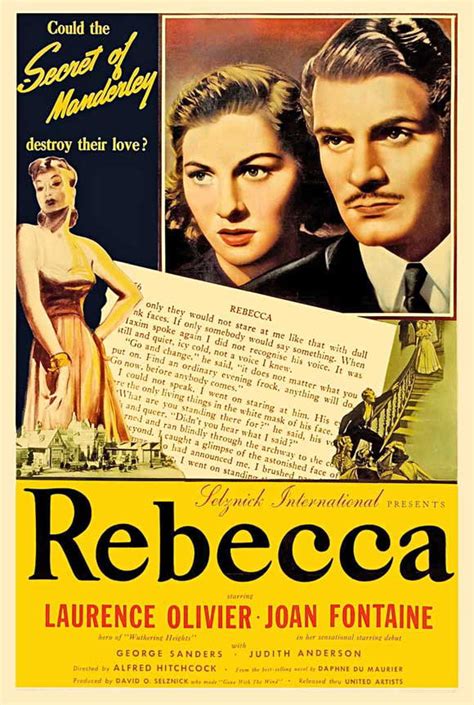 Rebecca (1940) 11x17 Movie Poster - Walmart.com - Walmart.com