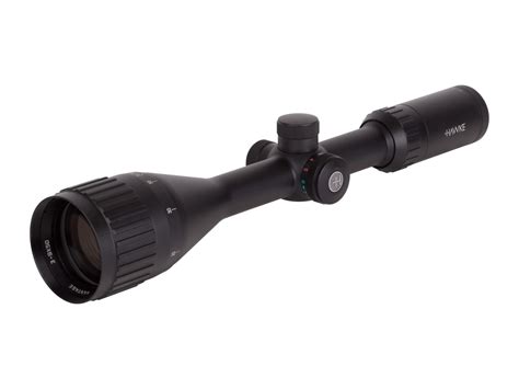 Hawke Sport Optics HD IR 3-9x50 AO Rifle Scope, Ill. Mil-Dot Reticle, 1 ...