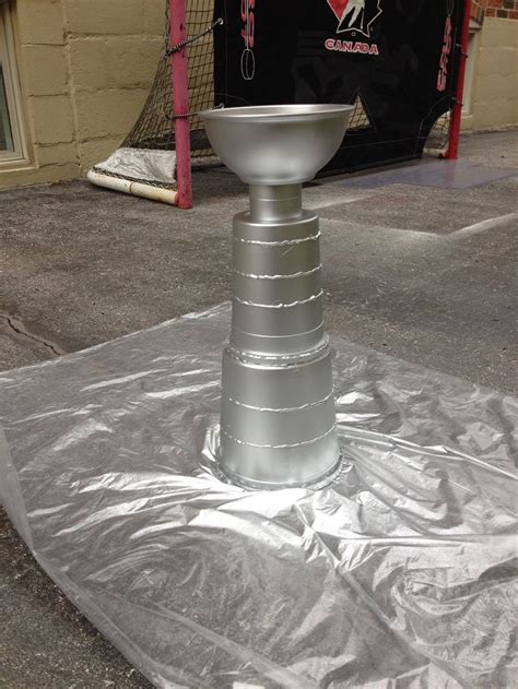 DIY Stanley Cup | Hockey party decorations, Hockey party, Stanley cup