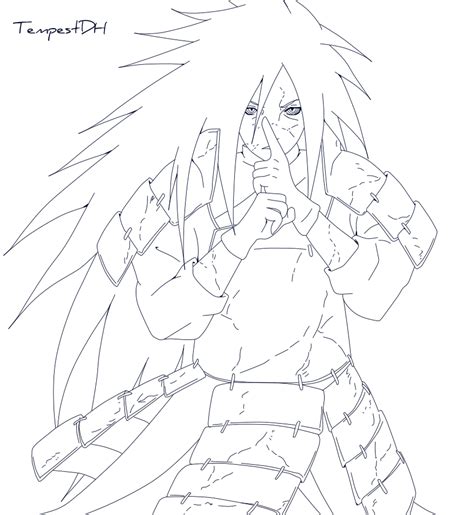 Sasuke Susanoo Coloring Pages