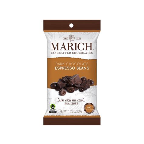 Dark Chocolate Espresso Beans - 12 Pack | MARICH® Confectionery