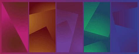 Colorful geometric horizon abstract background 25752204 Vector Art at ...