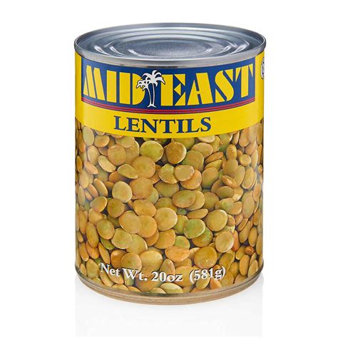 MidEast Canned Lentils – One Stop Halal