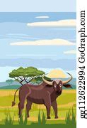 50 Carabao Clip Art | Royalty Free - GoGraph