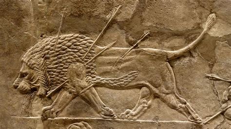 The Lion Hunt of Ashurbanipal: The 2700-year-old 'fake news' - BBC Culture