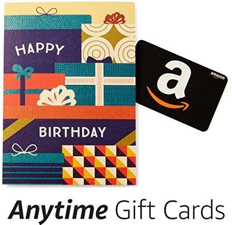 Amazon Happy Birthday Premium Greeting Card with Anytime Gift Card (Pack of 3), http://www ...
