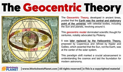 What is the Geocentric Theory?