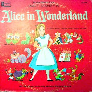 Children's Records & More: "SONGS FROM ALICE IN WONDERLAND"