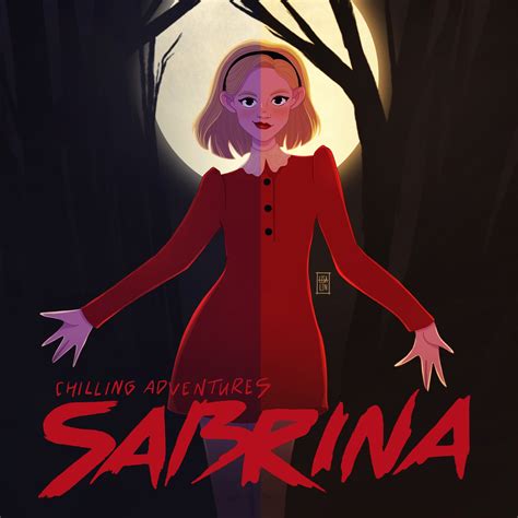 ArtStation - Sabrina Spellman. Netflix character. Fan art