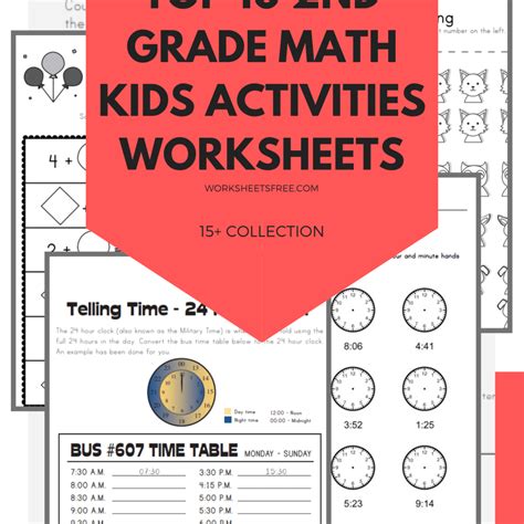 15+ Top 10 2nd Grade Math Kids Activities Worksheets : Math Worksheets | Worksheets Free