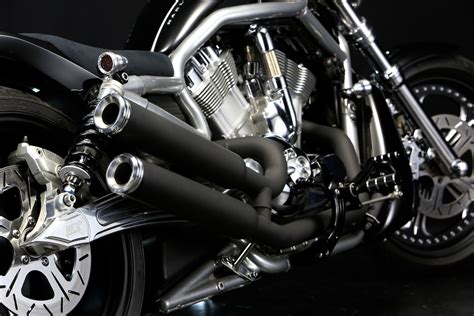 BL ORIGINAL EXHAUST SYSTEM FOR HARLEY DAVIDSON V-ROD | BAD LAND Graph