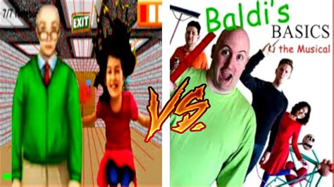 BALDI'S BASICS REAL LIFE vs BALDI'S BASICS THE MUSICAL - YouTube