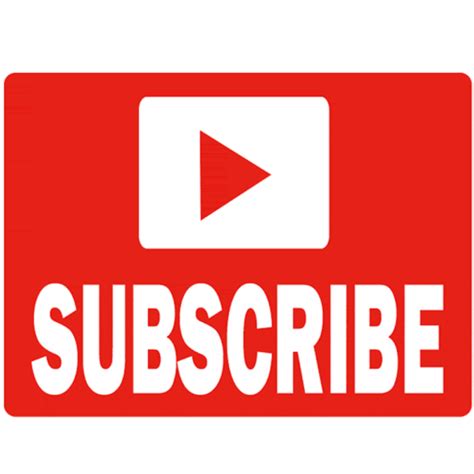 10 Free YouTube Subscribe Button PNGs [Includes both 150 x 150 px and ...