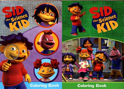 Sid the Science Kid - Coloring & Activity Book (Set of 2 Books)