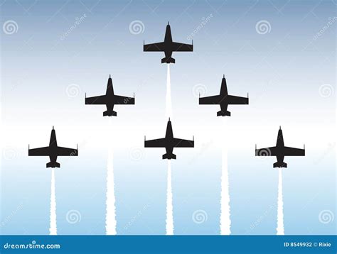 Formation Flying Stock Photography - Image: 8549932