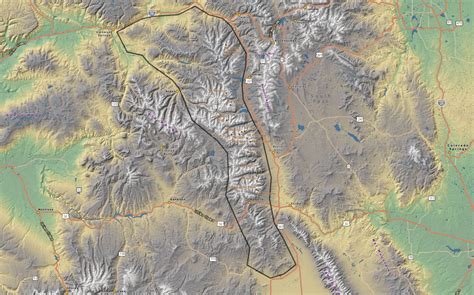 Colorado Mountain Ranges - Trekking Colorado