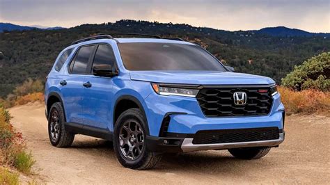 2023 Honda Pilot Revealed With A Rugged, Lifted TrailSport Trim