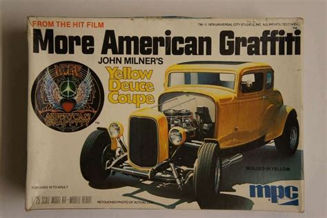 John Milner's Yellow Deuce Coupe | Model Car Kits | hobbyDB