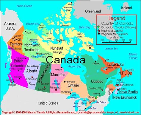 Canada | Canada map, Educational reading, Geography map