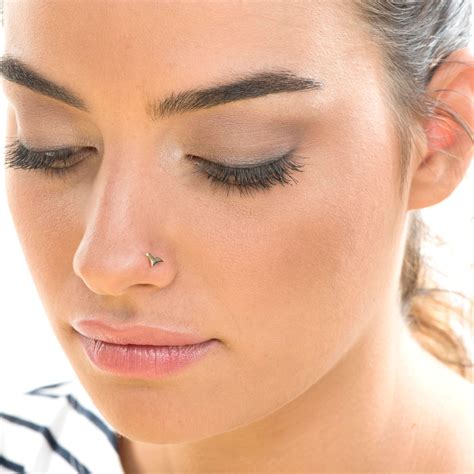 Nose Stud Nose Piercing Small Nose Stud Nose ring Dainty | Etsy