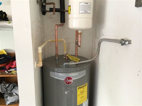 Rheem Electric Water Heater Installation