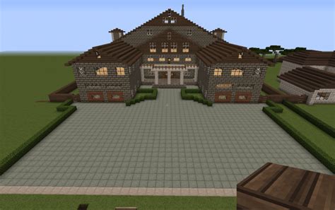 Stone Brick House, creation #4397 | Arquitectura minecraft ...