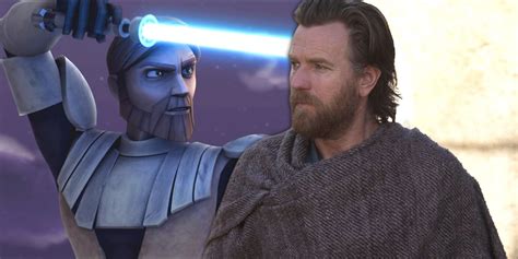 Star Wars: The Clone Wars' Obi-Wan Kenobi Finally Meets Ewan McGregor ...