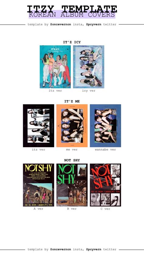 Itzy Korean album covers | Fond ecran