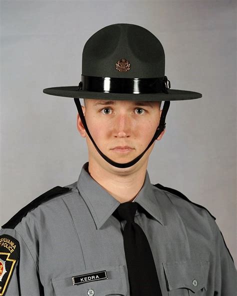 Trooper David Kedra, Pennsylvania State Police, Pennsylvania