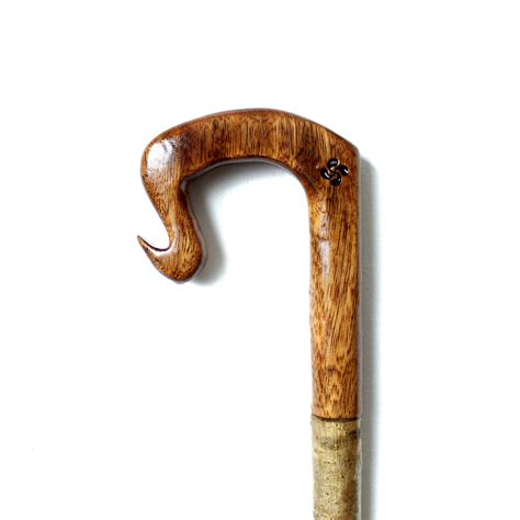 Wood Handle Shepherd Crook • Dima Whistles