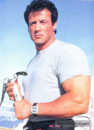 Cliffhanger - Promo shot of Sylvester Stallone