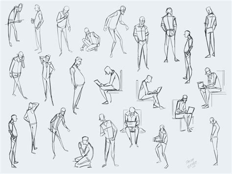 life line drawing: gesture drawing .. in 30 second | Sketches of people, Human figure sketches ...