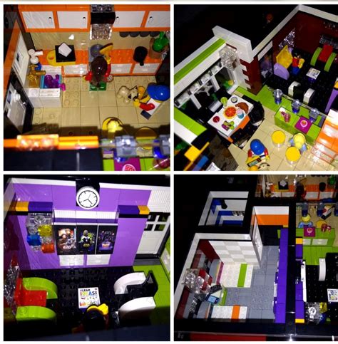 Unique ,interior,house layout MOC Lego, Hobbies & Toys, Toys & Games on ...